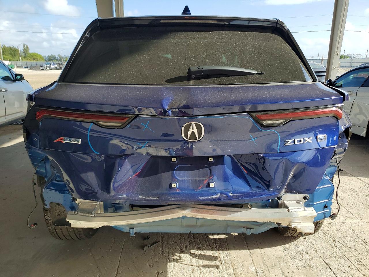 2024 Acura Zdx VIN 4W5KHMRK6RZ514184 photo 6