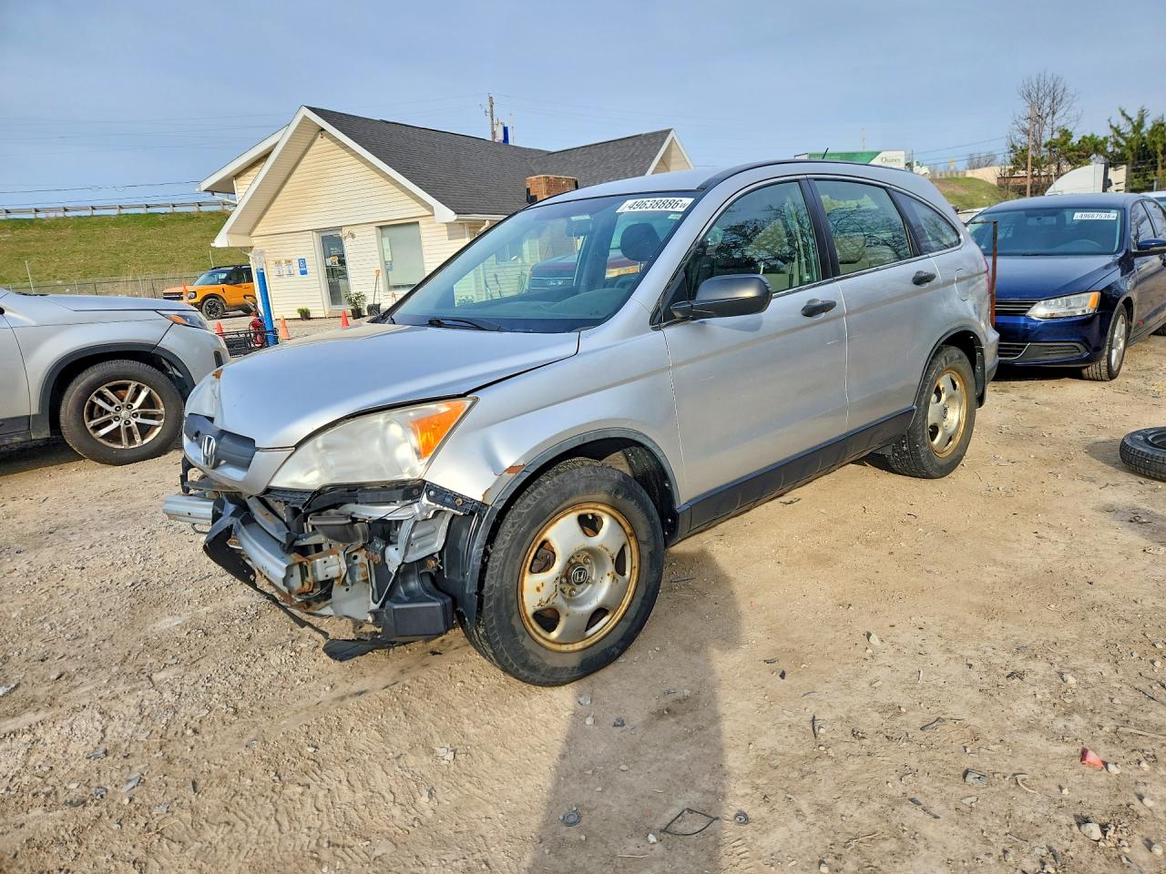 2009 Honda Crv VIN JHLRE48349C012701 photo 1