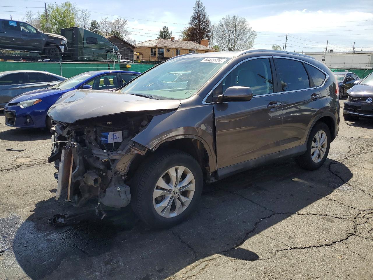 2014 HONDA Crv VIN 2HKRM4H70EH655015 photo 1