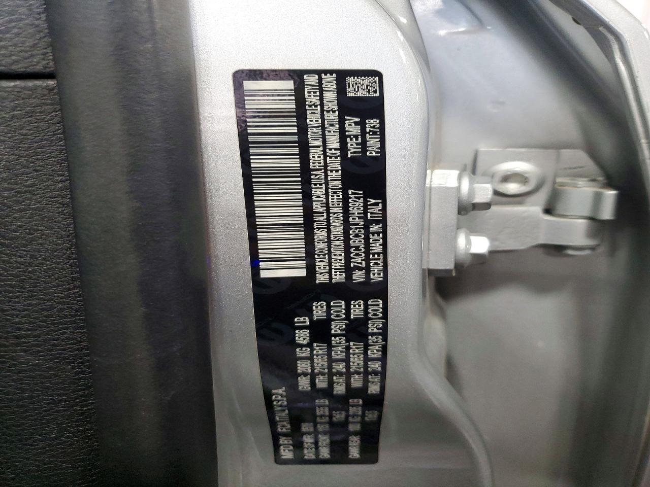 2018 Jeep Renegade VIN ZACCJBCB1JPH69217 photo 12