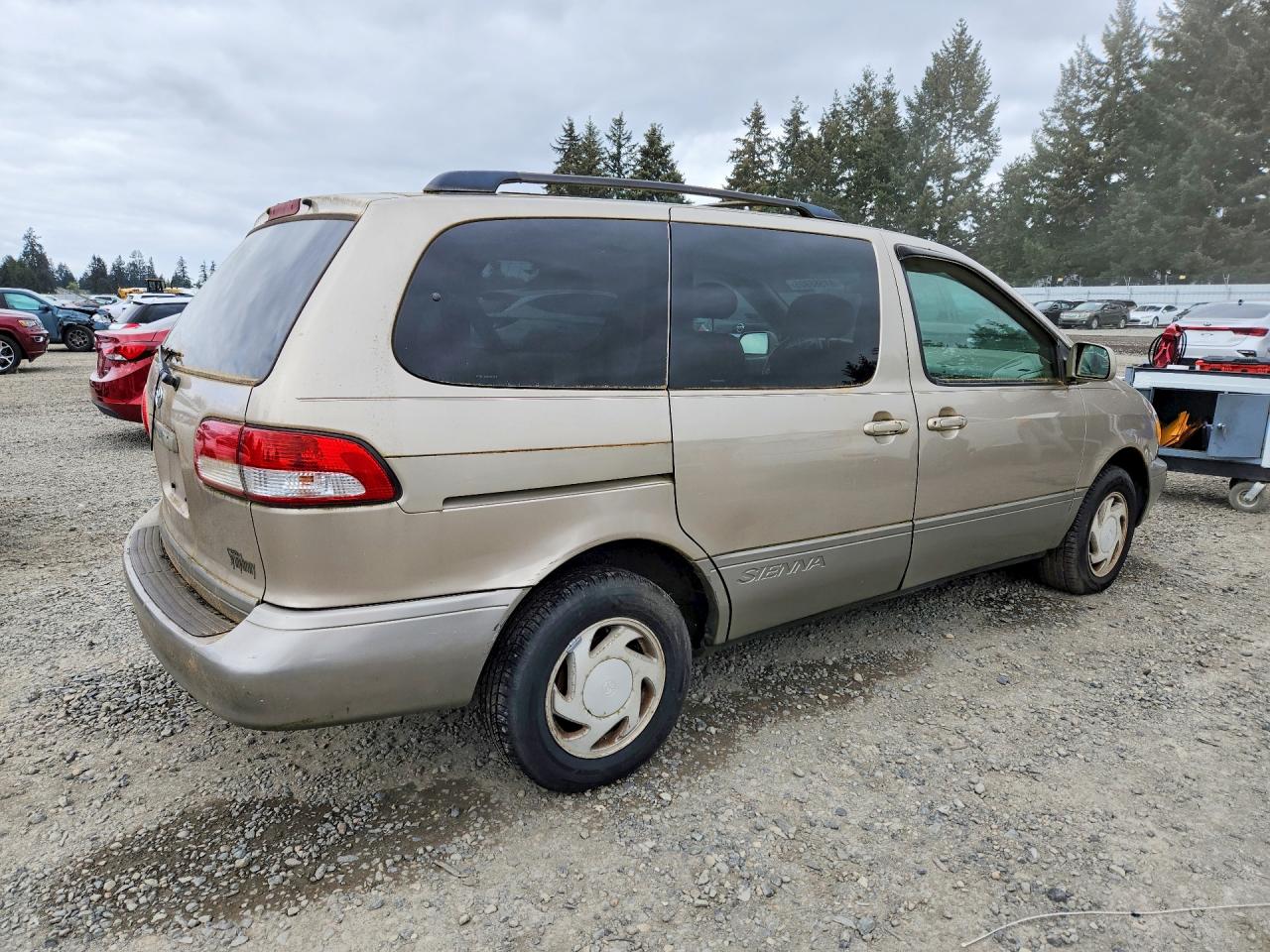 2002 Toyota Sienna VIN 4T3ZF13CX2U437925 photo 3