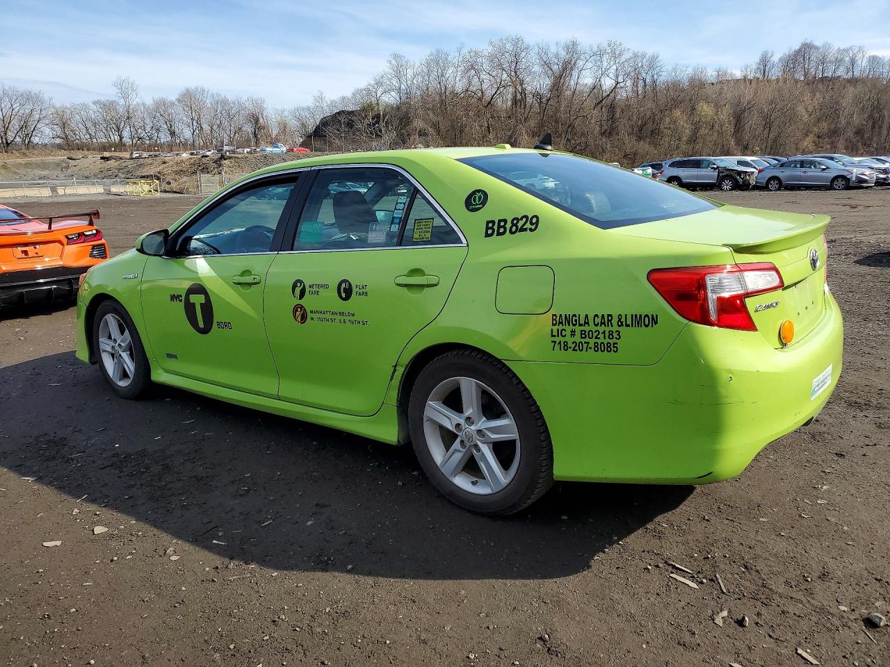 2014 Toyota Camry sola VIN 4T1BD1FK5EU127964 photo 2