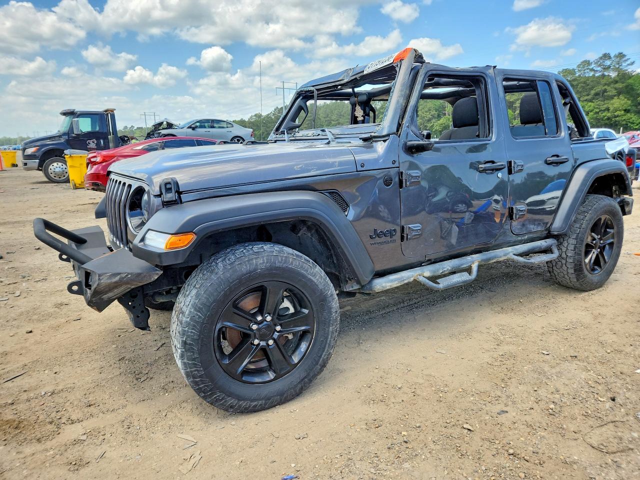 2022 JEEP Wrangler / VIN 1C4HJXDN6NW127094 photo 1