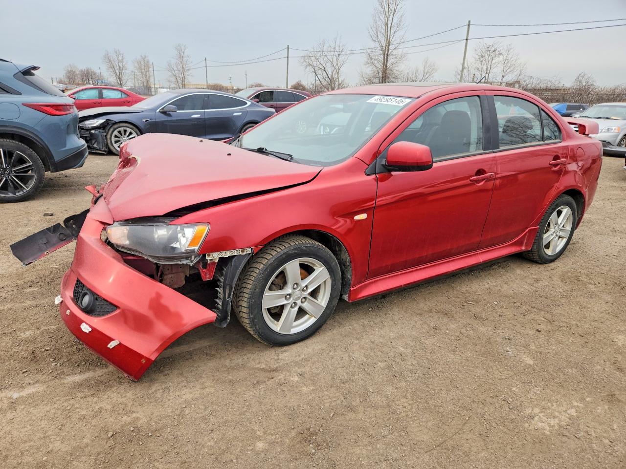 2014 Mitsubishi Lancer VIN JA32U2FU3EU606958 photo 1