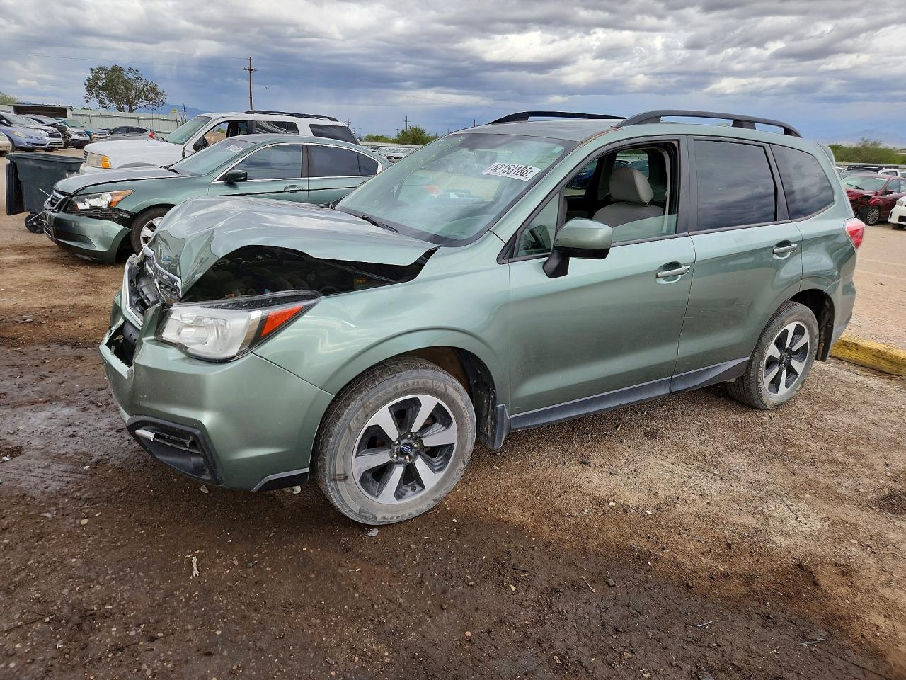2018 Subaru Forester VIN JF2SJAEC6JH418579 photo 1