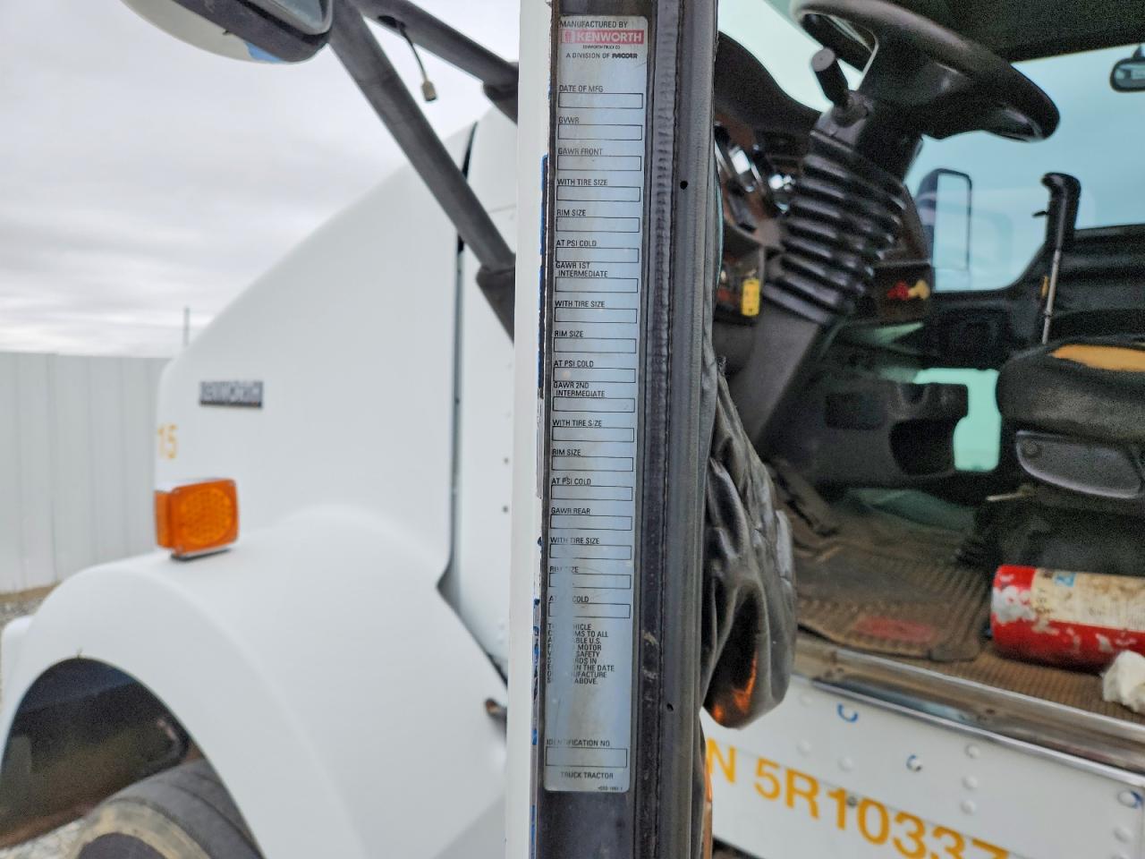 2005 KENWORTH All other VIN 1XKDA07X55R103374 photo 10