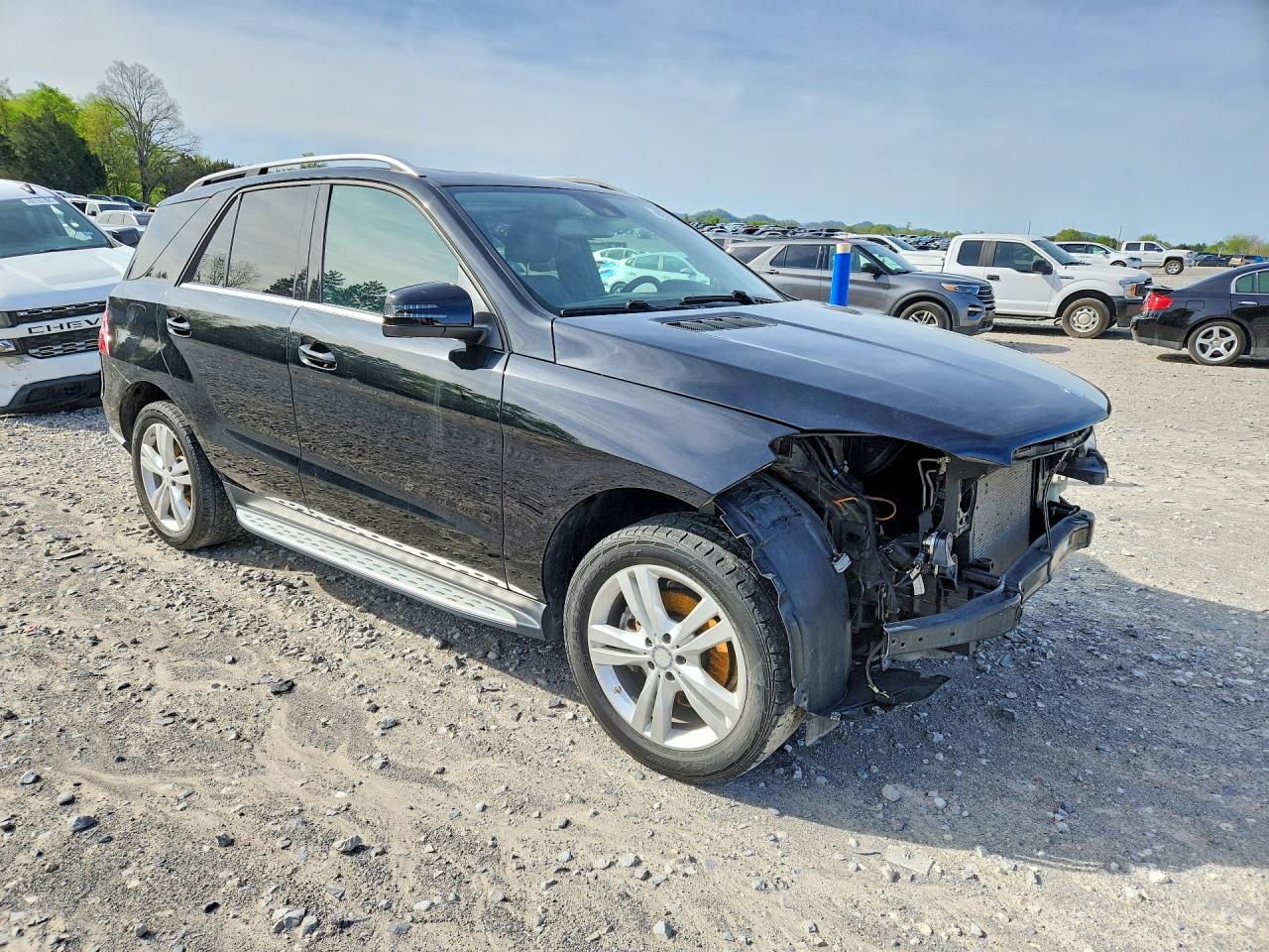 2014 Mercedes-Benz M-class VIN 4JGDA5HB4EA269620 photo 4