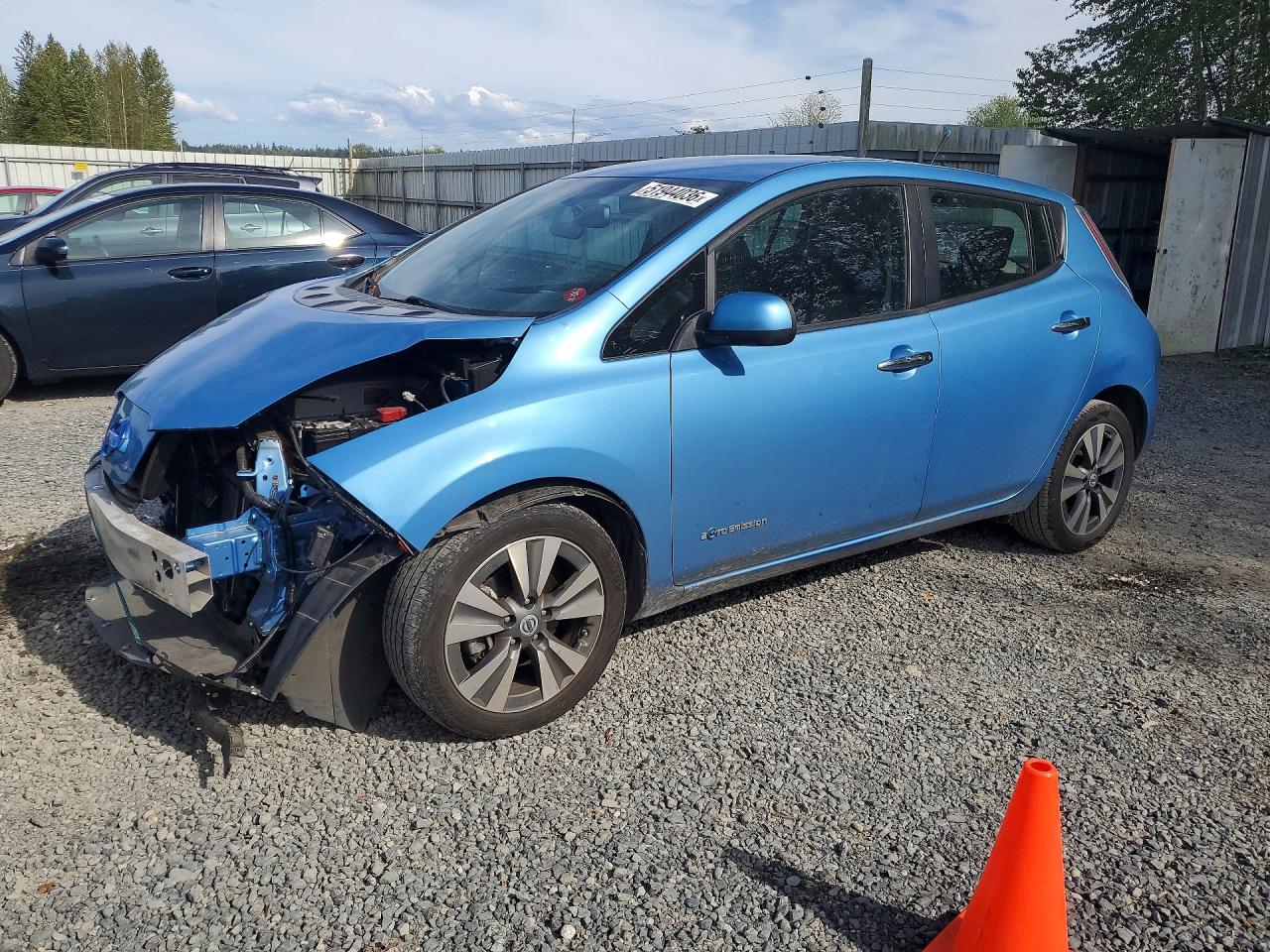 2013 Nissan Leaf VIN 1N4AZ0CP1DC409766 photo 1