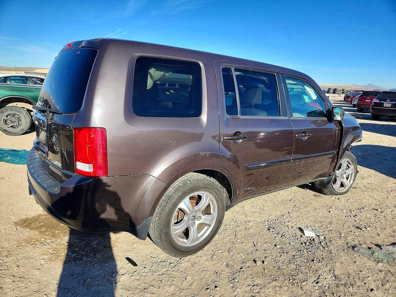 2012 Honda Pilot VIN 5FNYF4H56CB017075 photo 3