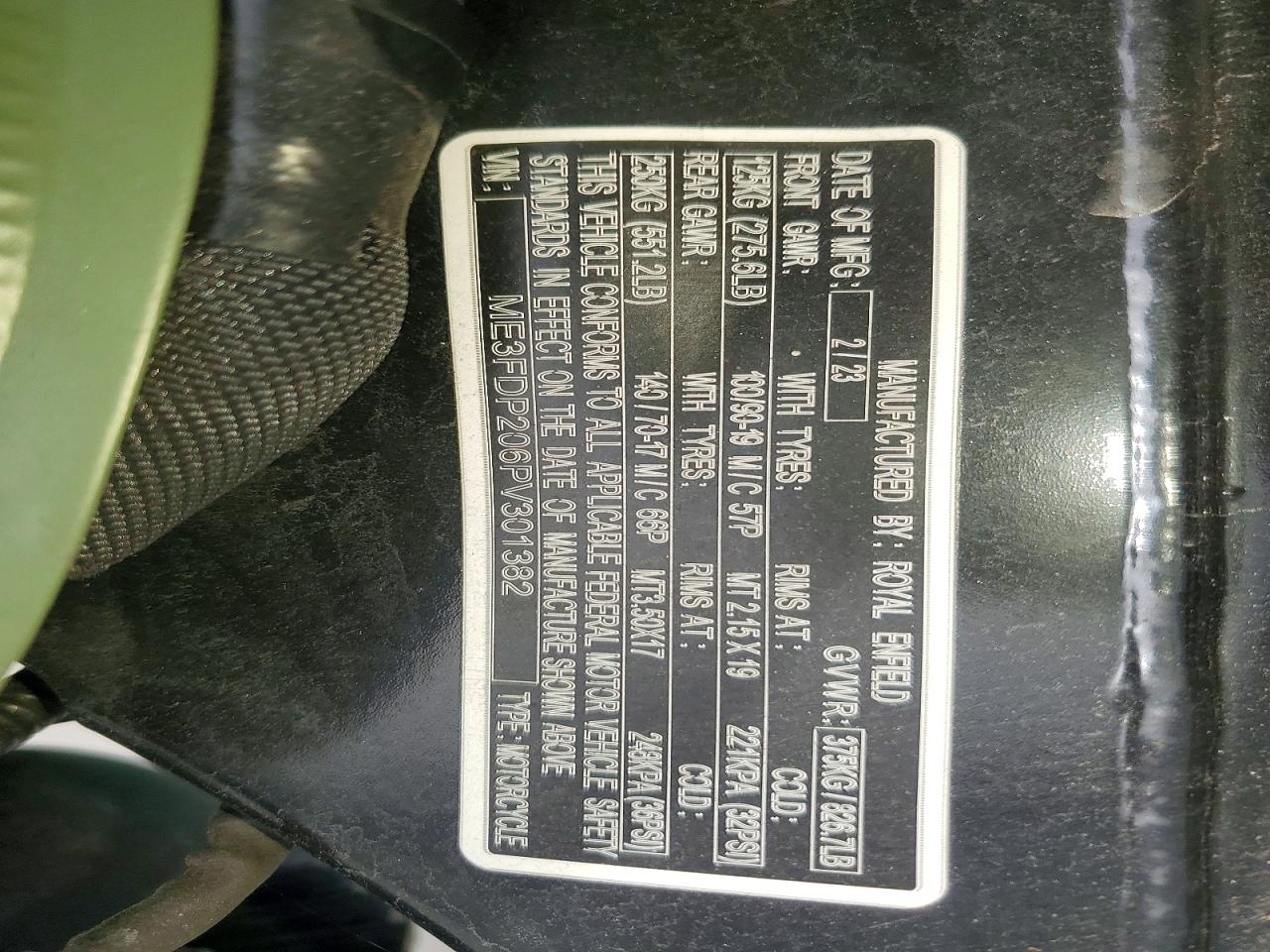 2023 Royal All other VIN ME3FDP206PV301382 photo 9