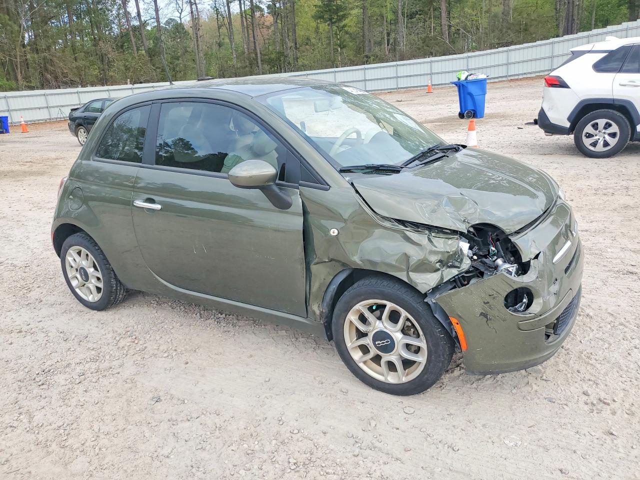 2012 Fiat 500 VIN 3C3CFFAR7CT366626 photo 4