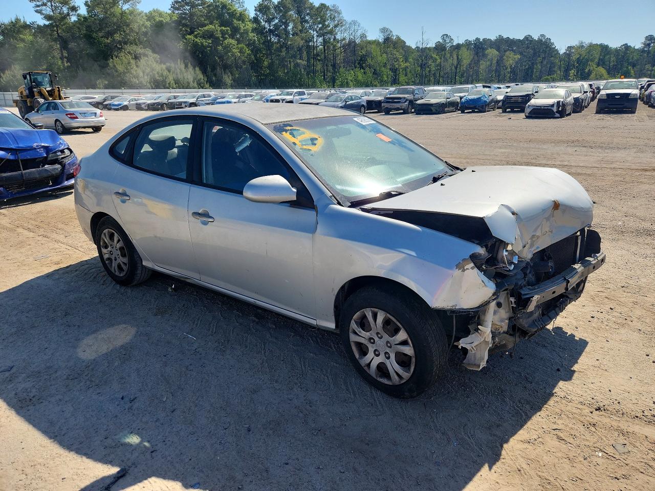 2010 HYUN Elantra VIN KMHDU4AD5AU047741 photo 4