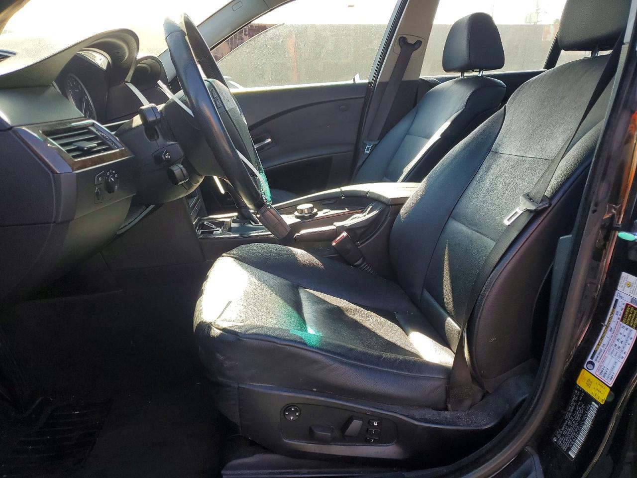 2007 BMW 5 series VIN WBANE53557CW63694 photo 7
