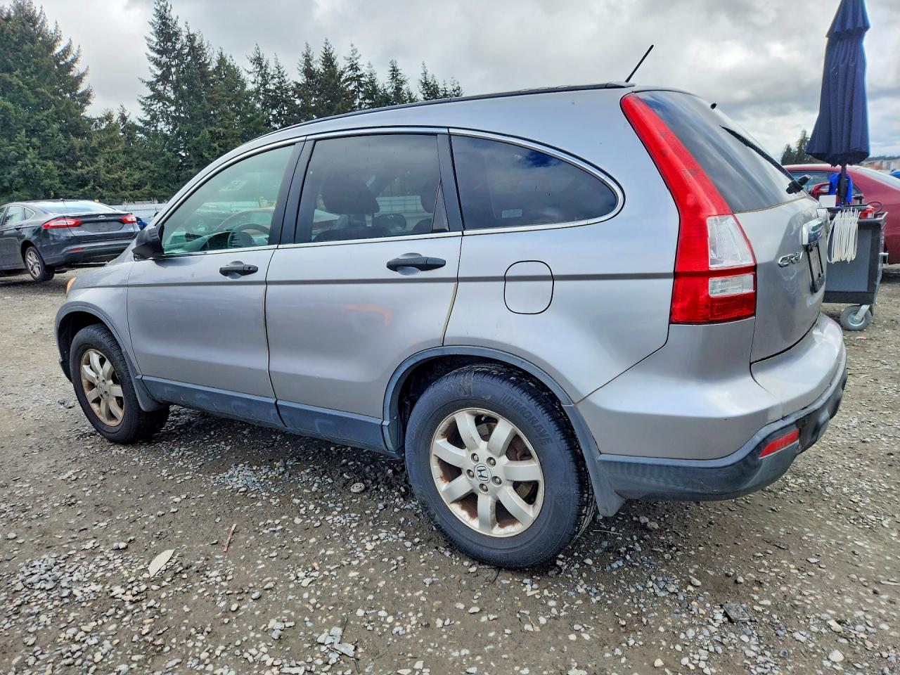 2008 Honda Crv VIN JHLRE48538C076597 photo 2