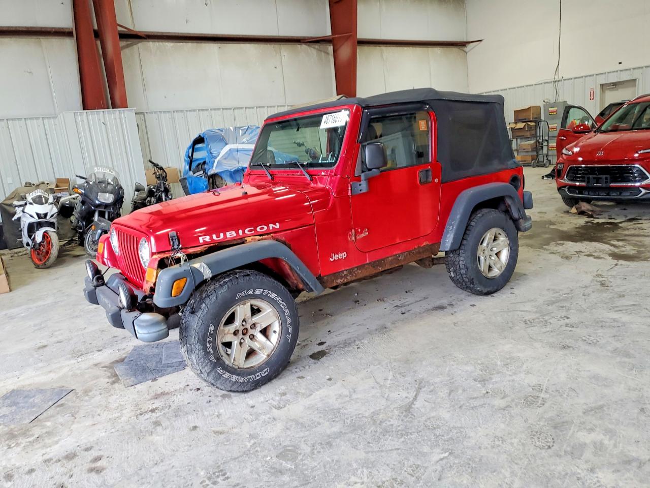 2004 Jeep Wrangler / VIN 1J4FA69S74P705058 photo 1