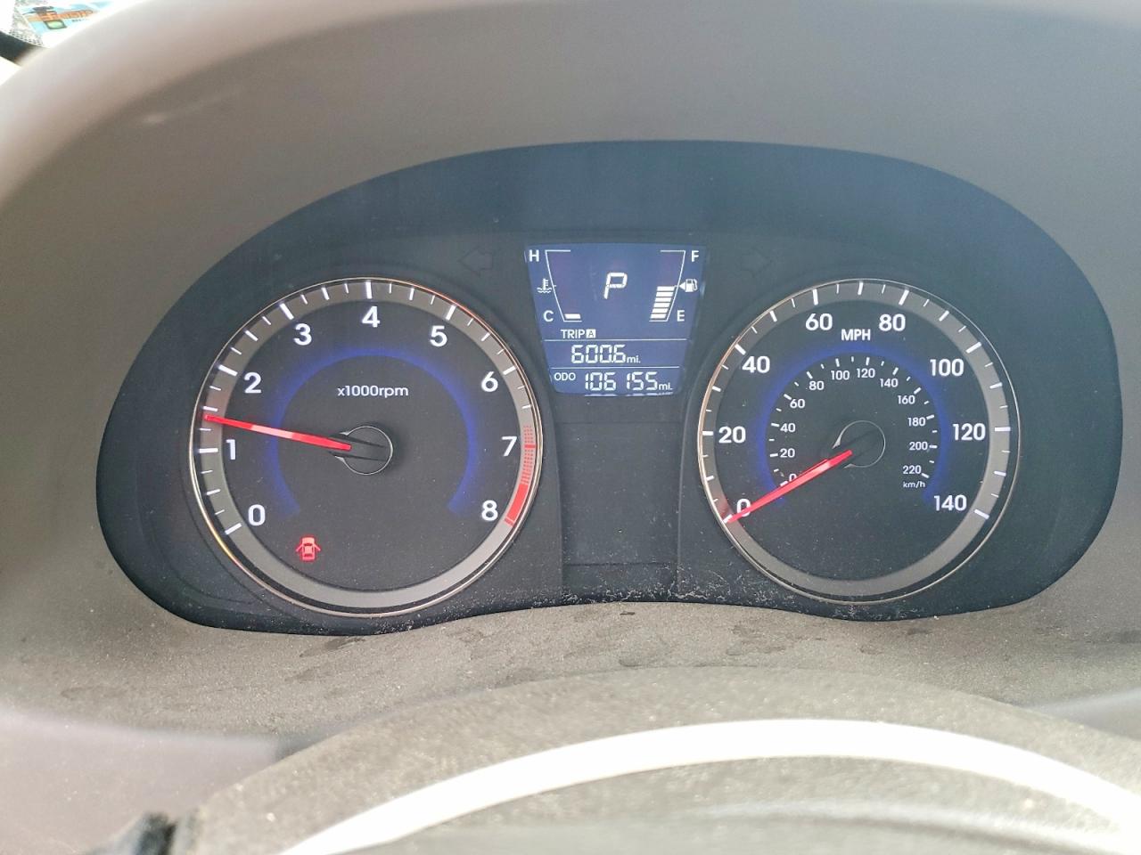 2014 Hyundai Accent VIN KMHCU4AE4EU677812 photo 9