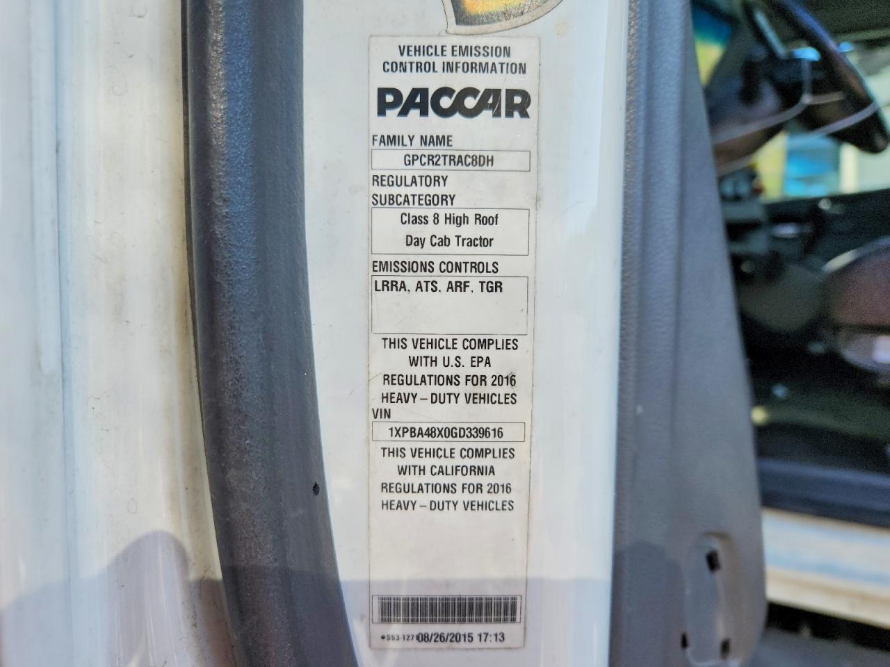 2016 PETERBILT All other VIN 1XPBA48X0GD339616 photo 10