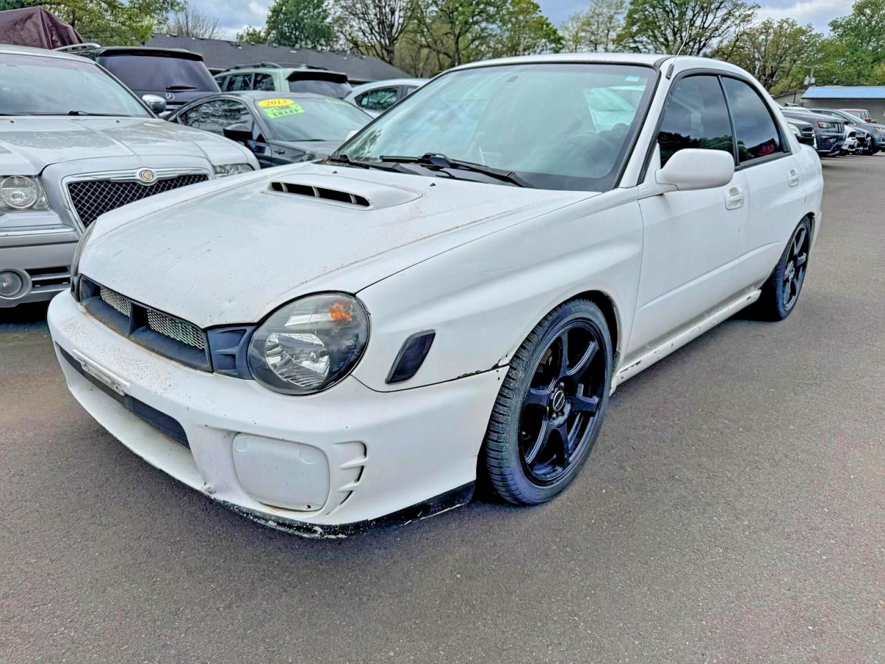 2003 Subaru Wrx VIN JF1GD29693G504375 photo 2