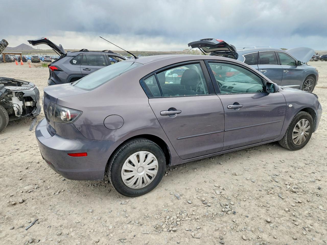 2008 Mazda 3 VIN JM1BK12F481820789 photo 3