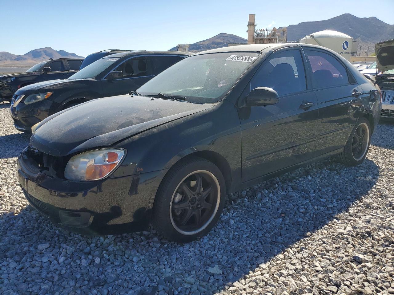 2008 Kia Spectra VIN KNAFE122185582816 photo 1