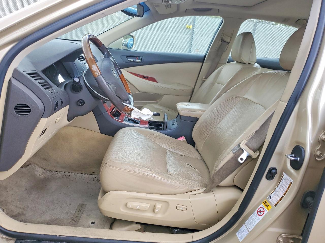 2007 Lexus ES350 VIN JTHBJ46G772003718 photo 7