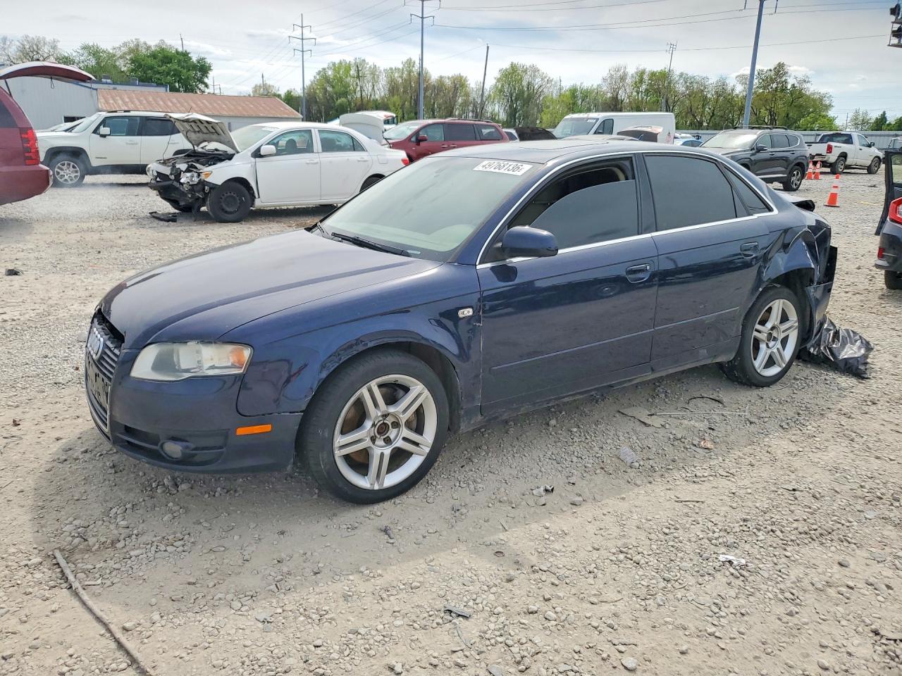 2006 Audi A4 VIN WAUAF78E16A158908 photo 1