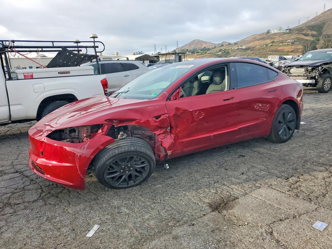 2024 Tesla Model 3 VIN 5YJ3E1EB6RF822198 photo 1