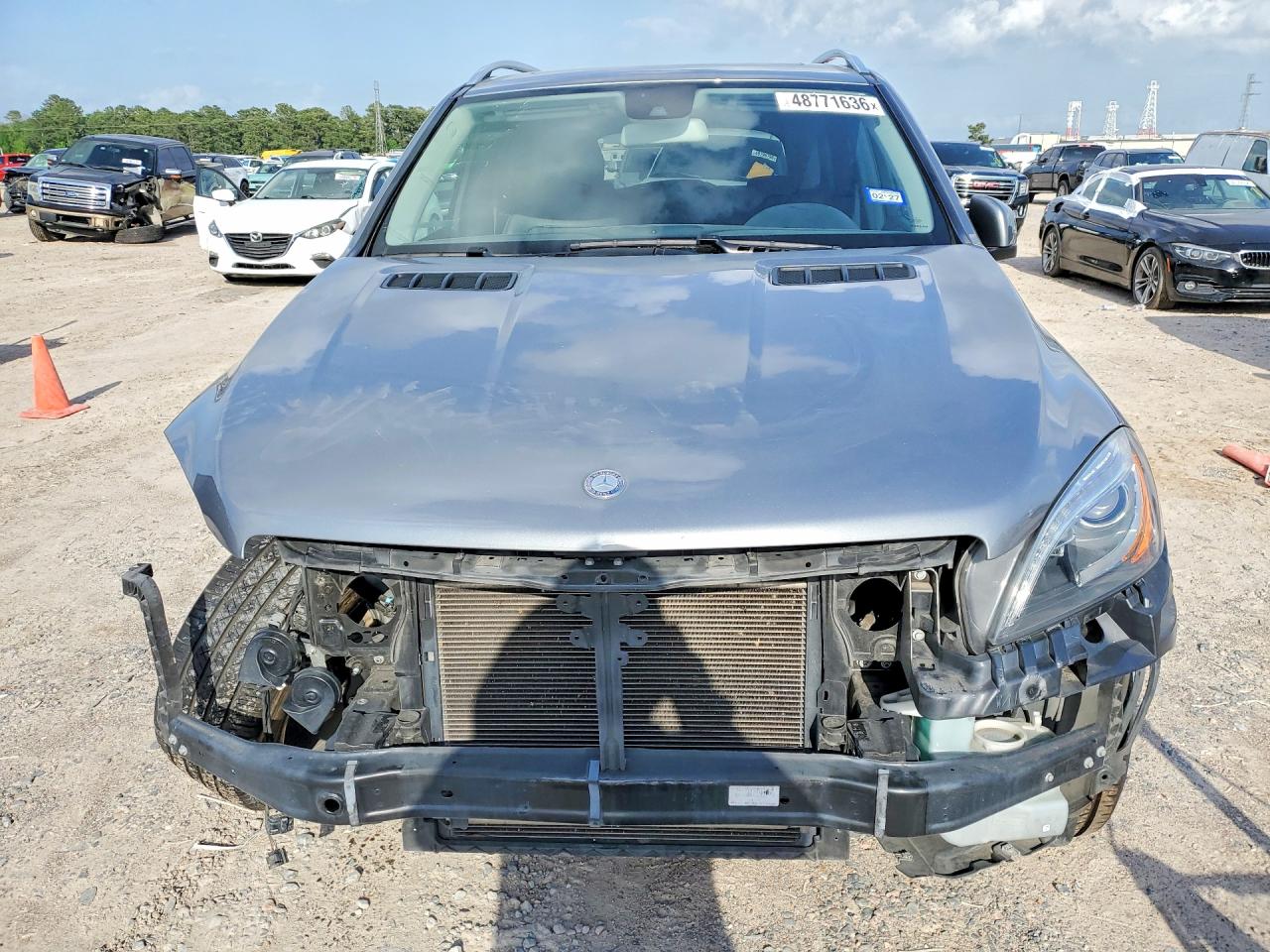 2014 Mercedes M-class VIN 4JGDA5JB5EA318446 photo 5
