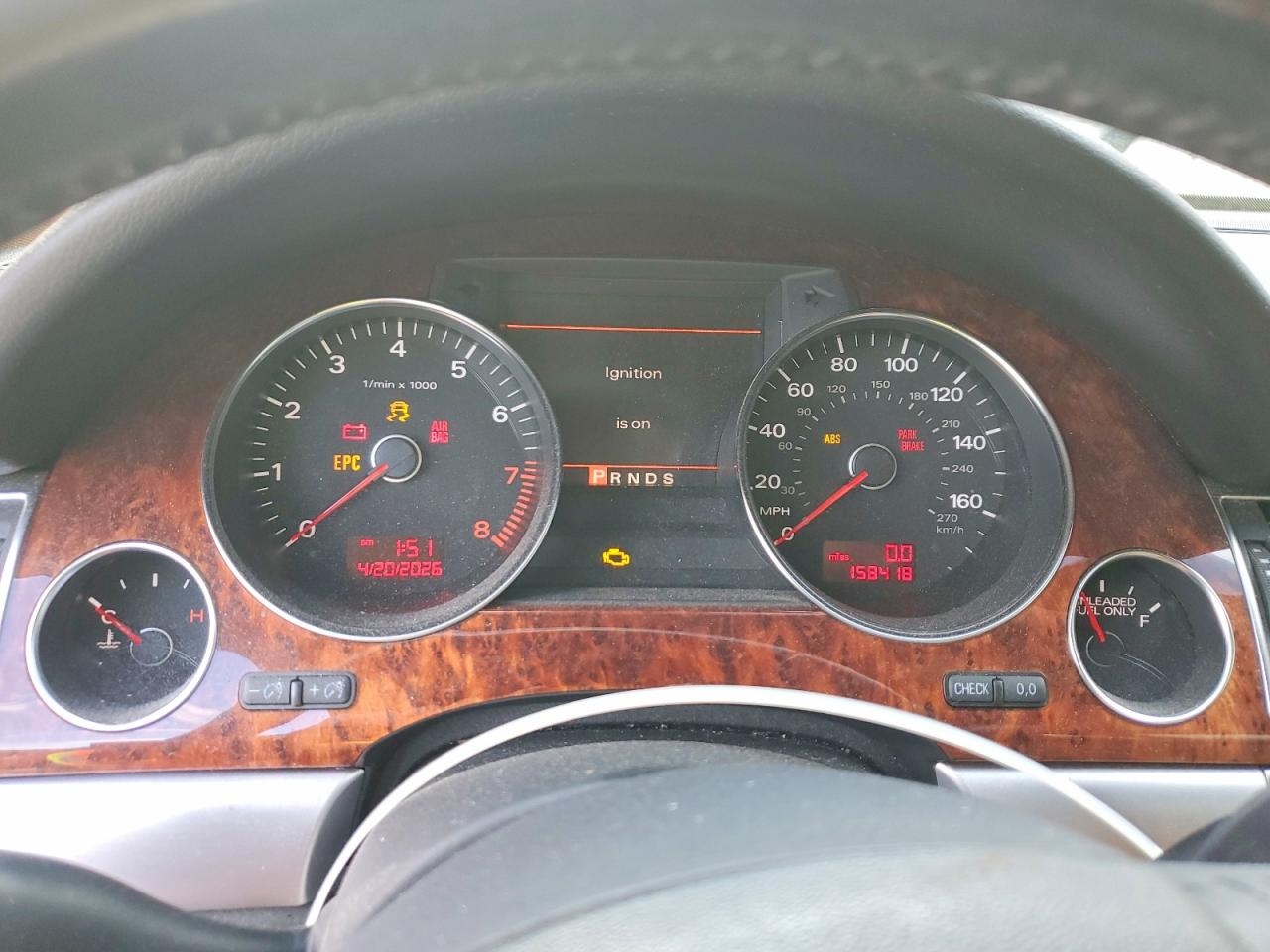 2008 Audi A8 VIN WAUMV94E98N010681 photo 9