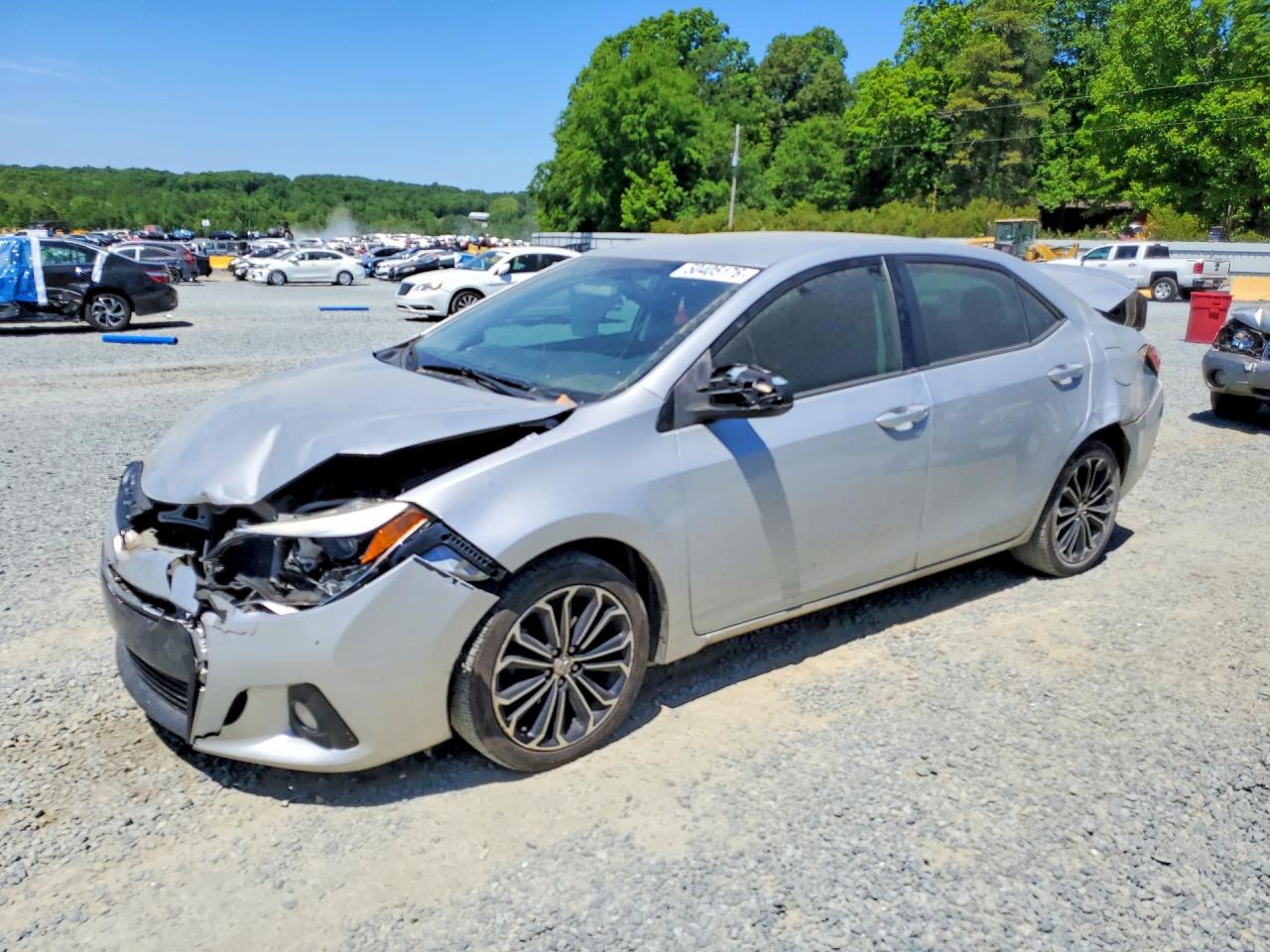 2014 Toyota Corolla VIN 5YFBURHE2EP162551 photo 1