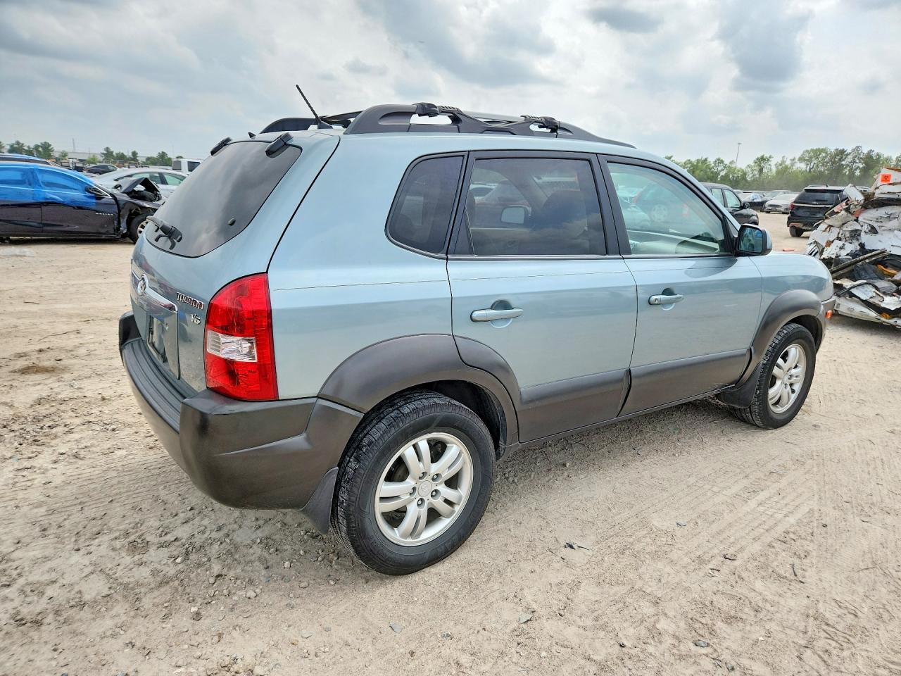 2007 Hyundai Tucson VIN KM8JN12D87U608780 photo 3