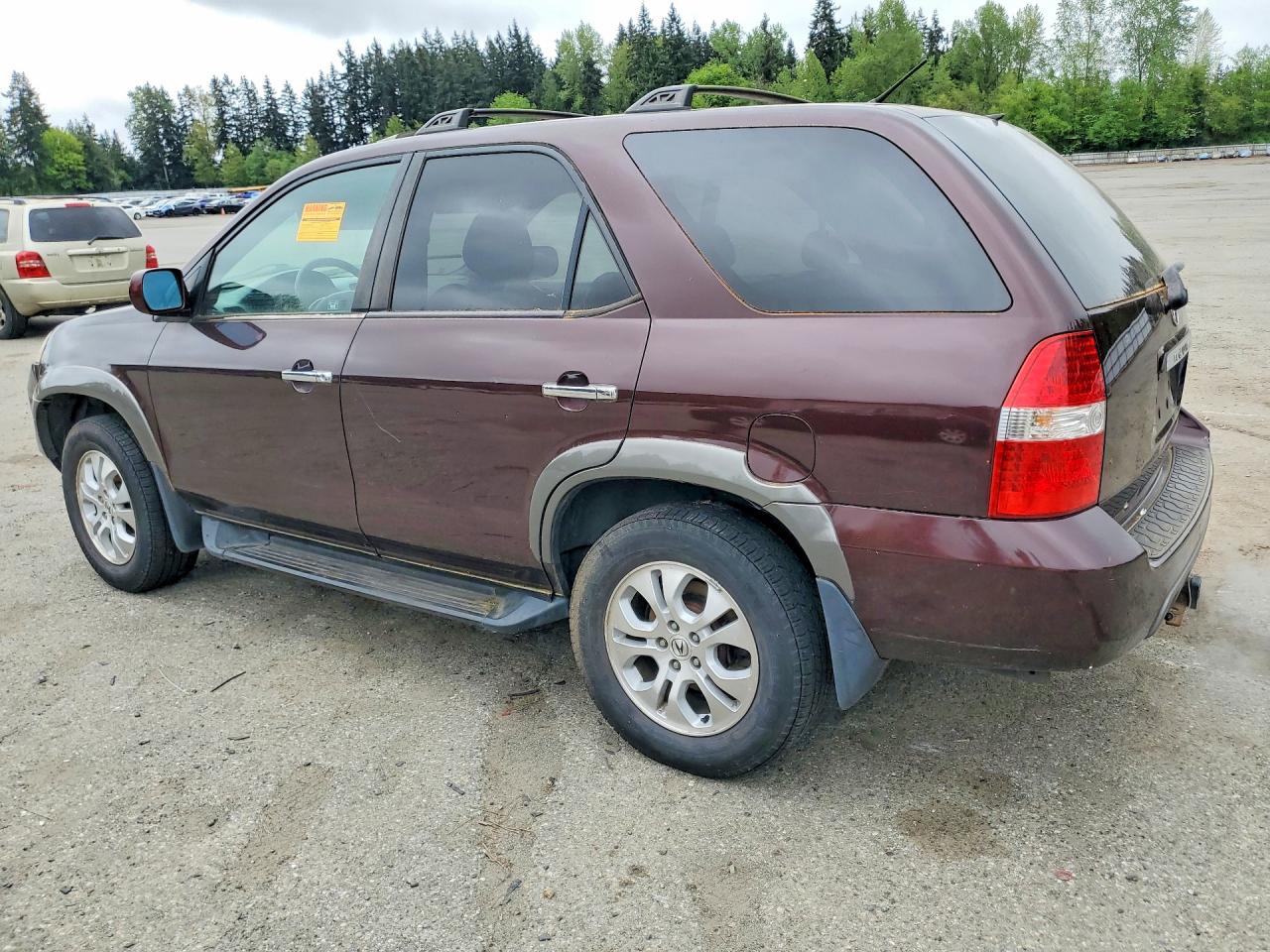 2001 Acura Mdx VIN 2HNYD18691H000091 photo 2