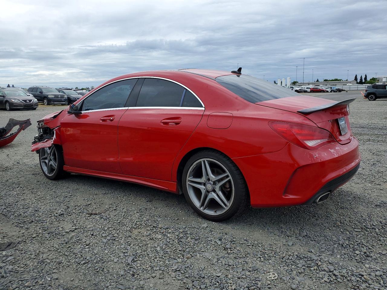 2014 Mercedes-Benz Cla-class VIN WDDSJ4EB7EN127044 photo 2