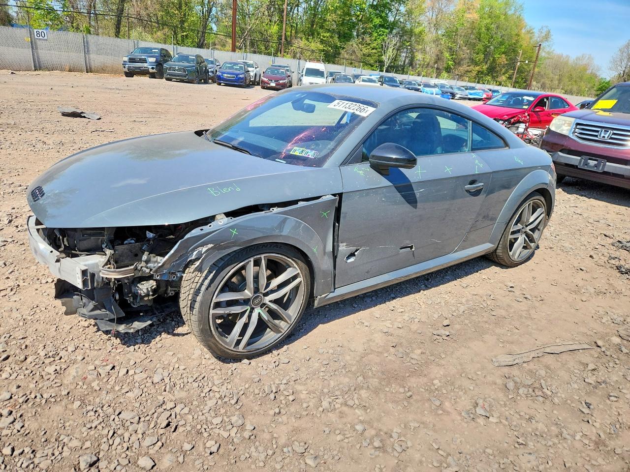 2017 Audi Tt VIN TRUC5AFV5H1006511 photo 1