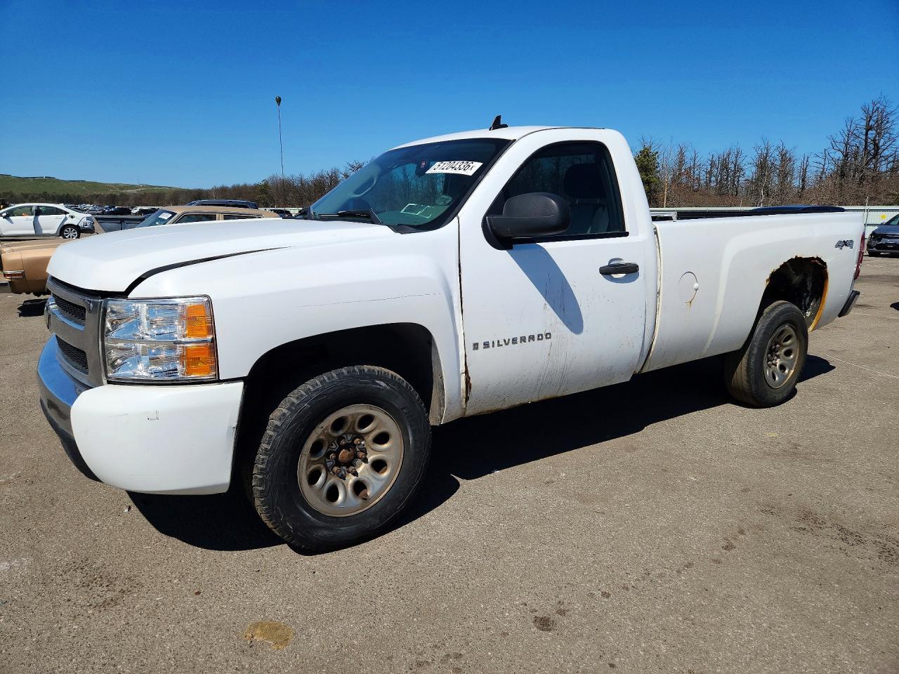 2007 Chevrolet Silverado VIN 1GCEK14C37Z548526 photo 1