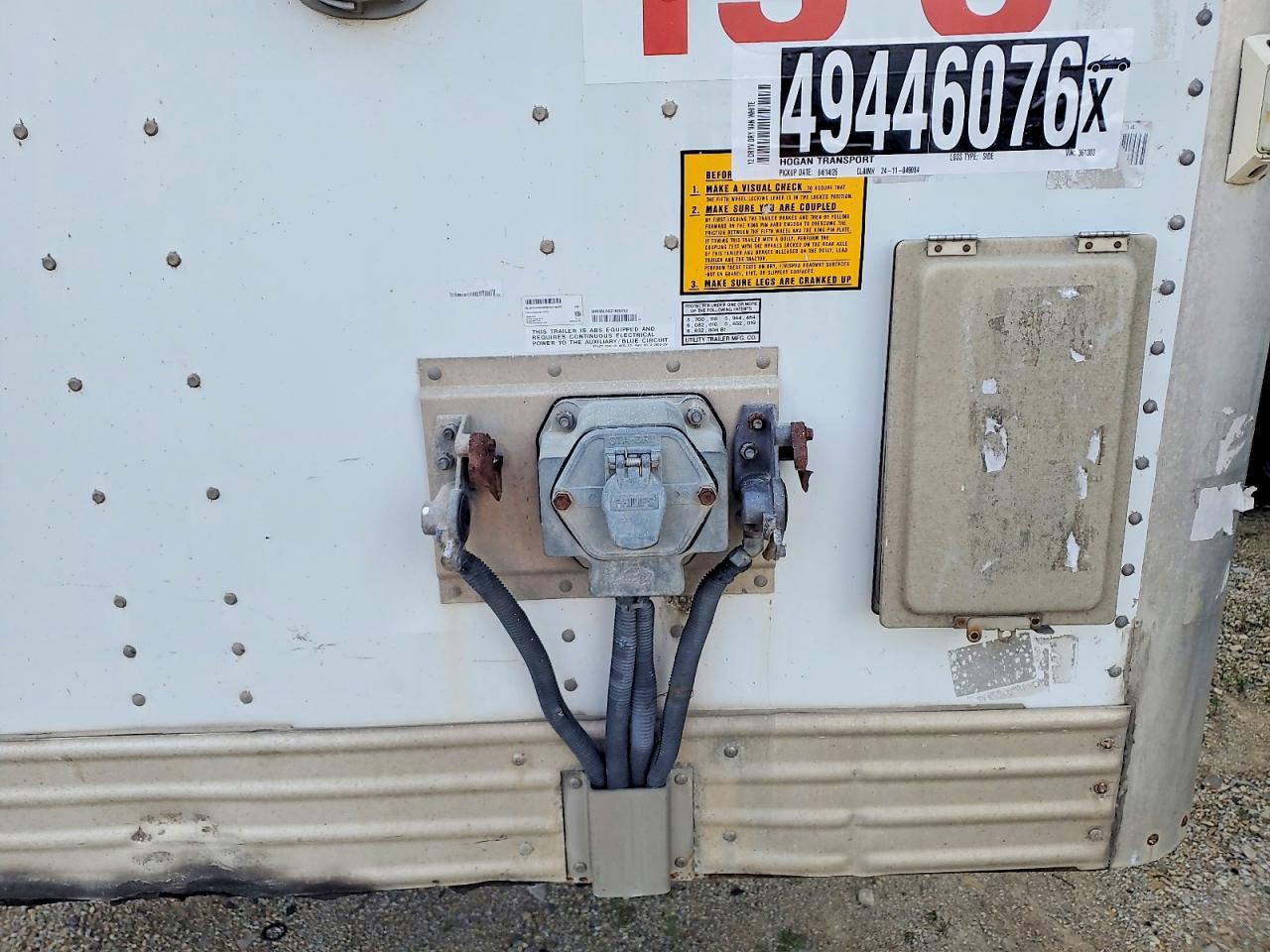 2012 UTILITY VS2DX DRY VAN TRAILER VIN 1UYVS2537CP361303 photo 7