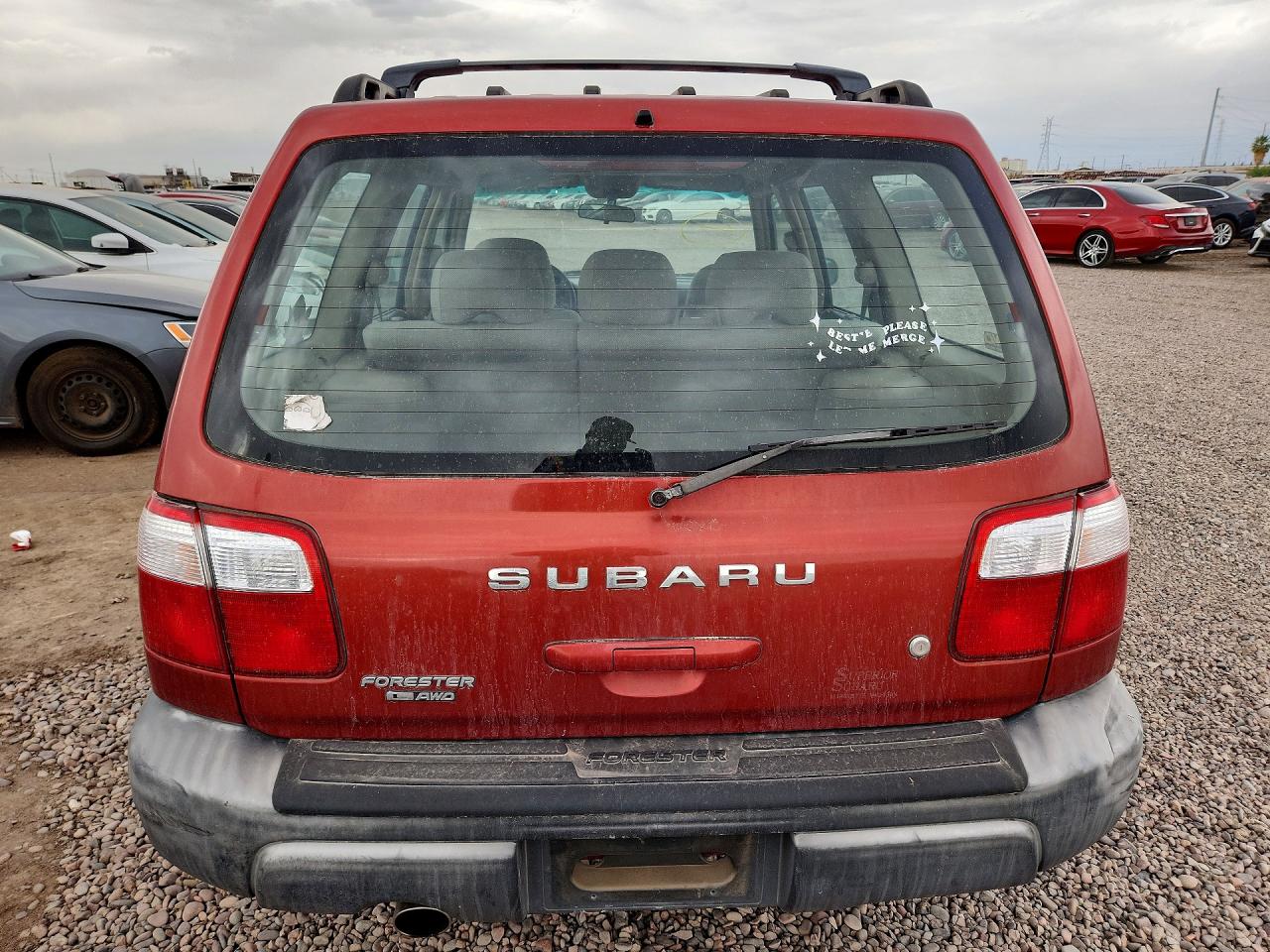 2002 SUBA Forester VIN JF1SF63502H717655 photo 6