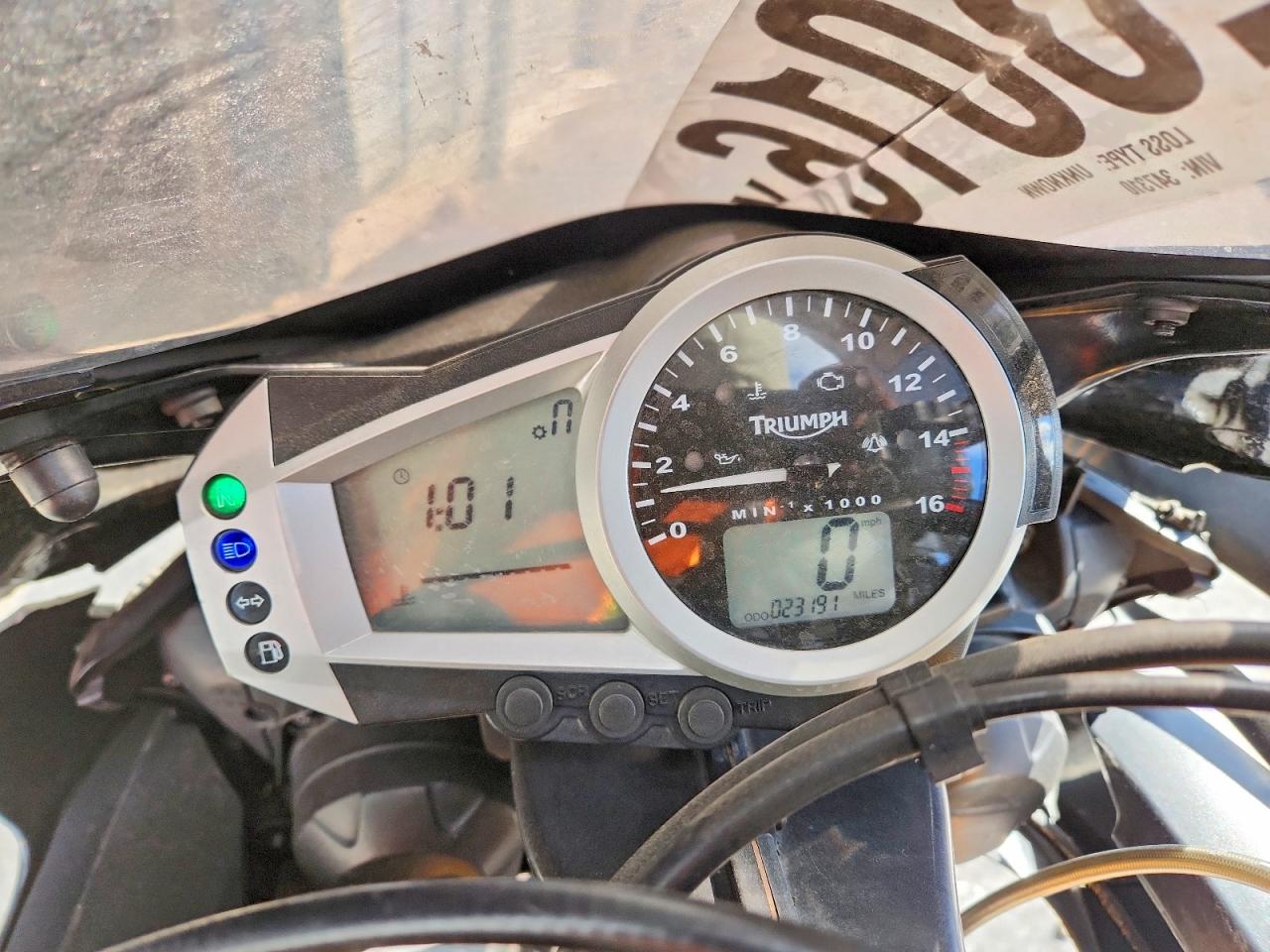 2008 TRIUMPH Daytona VIN SMTD00NS18J347310 photo 7