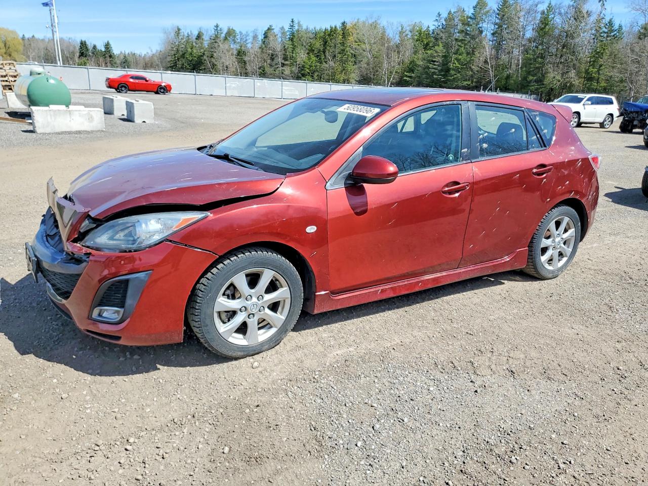 2011 Mazda Mazda3 VIN JM1BL1M50B1406417 photo 1