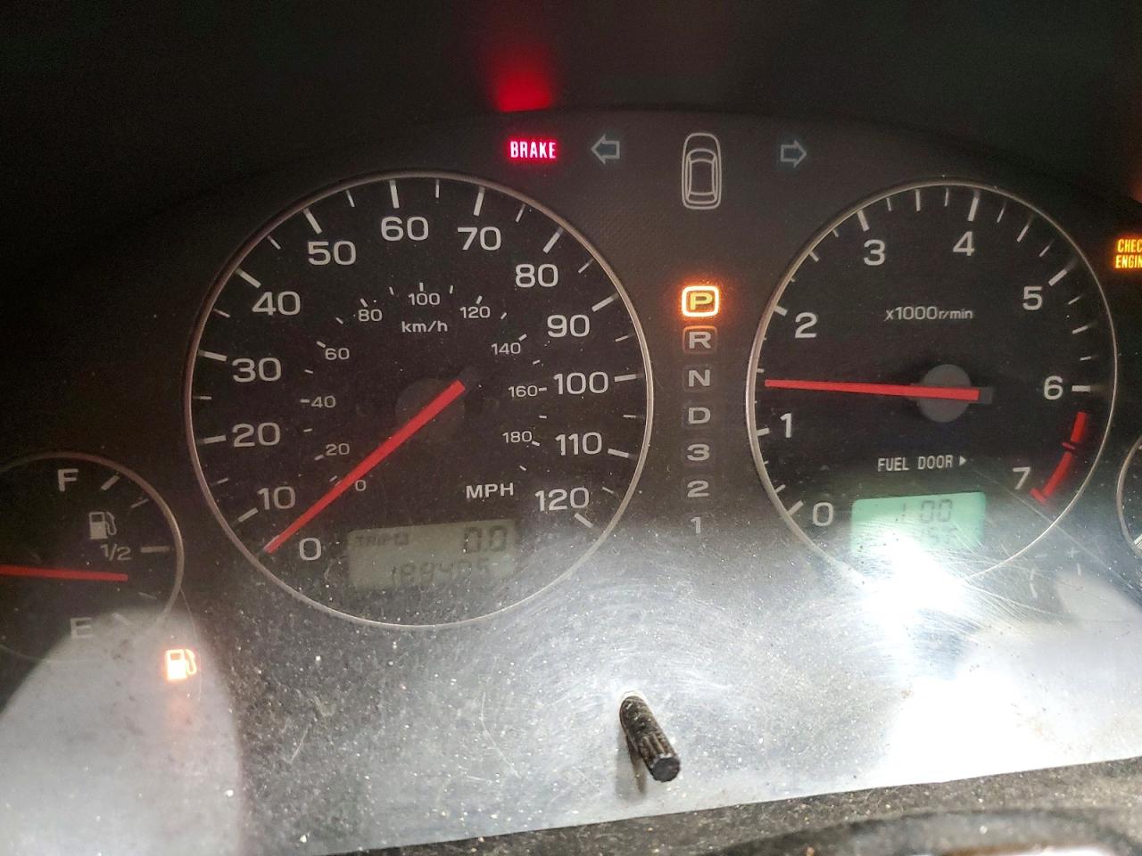 2003 Subaru LEGACY VIN 4S3BH675637611894 photo 9