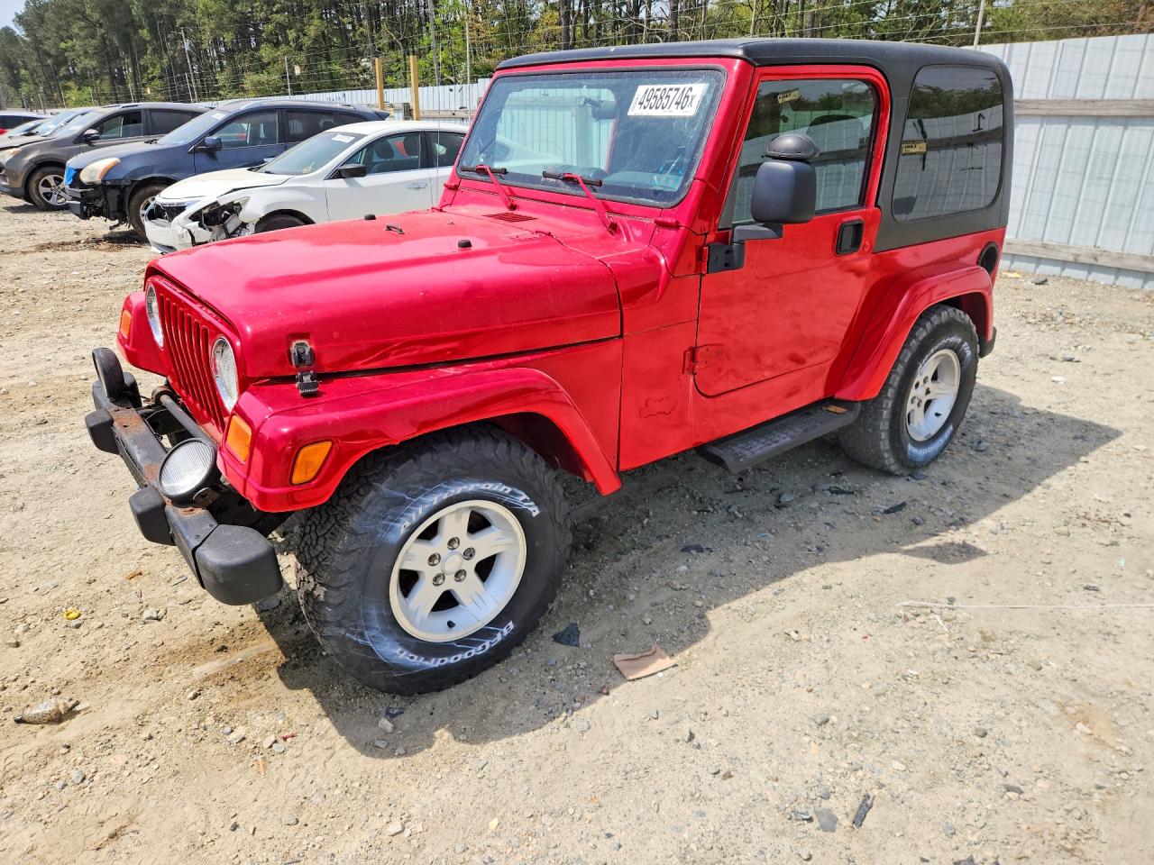 2006 Jeep Wrangler / VIN 1J4FA49S46P767105 photo 1