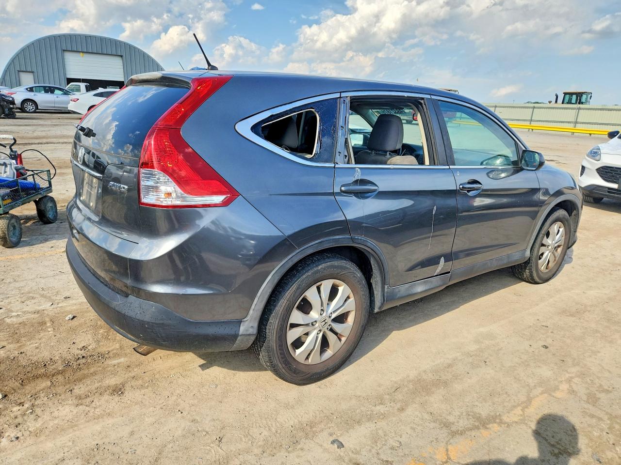 2013 Honda Crv VIN 2HKRM4H55DH640572 photo 3