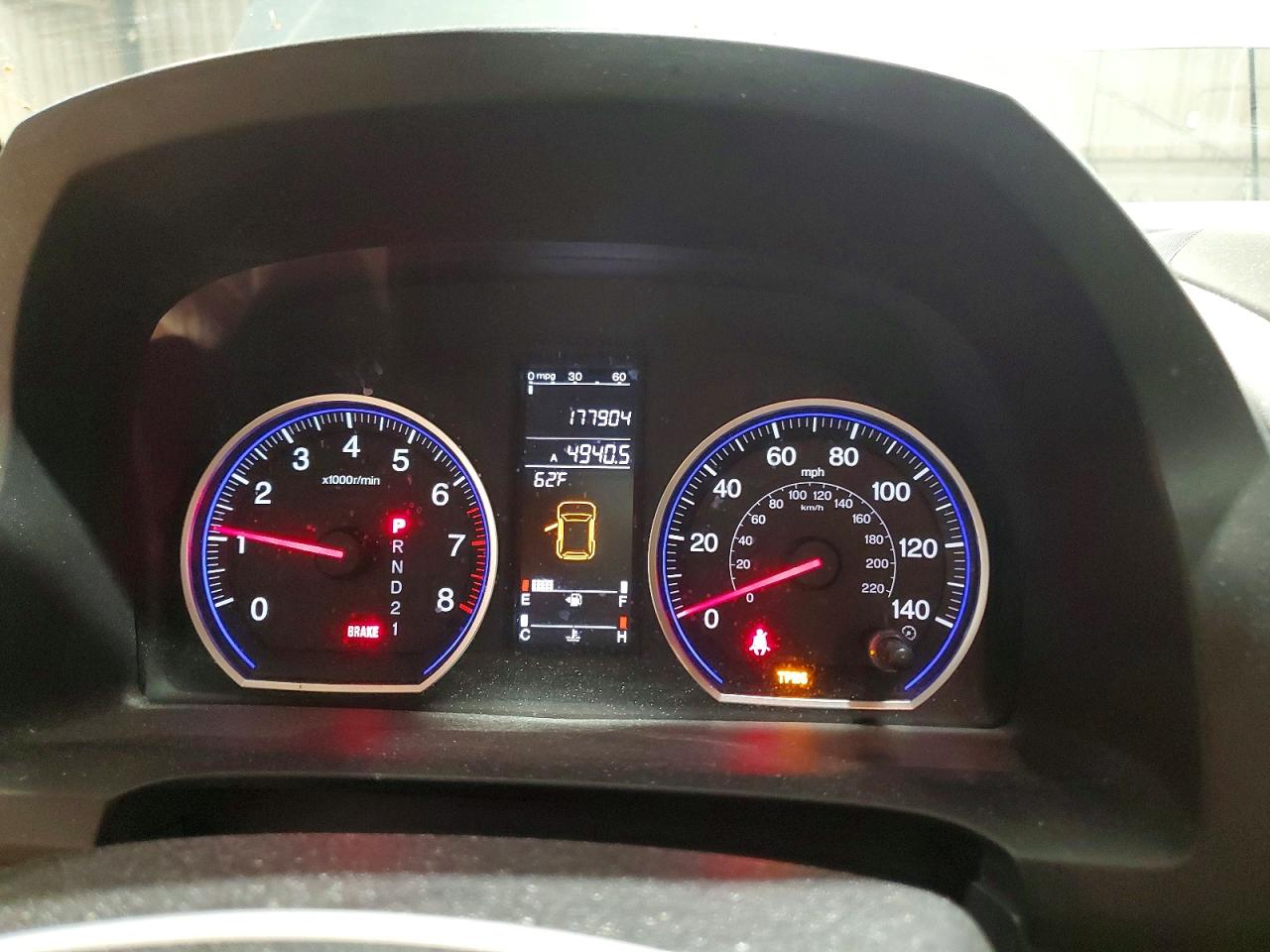 2008 Honda Crv VIN JHLRE48778C028960 photo 9