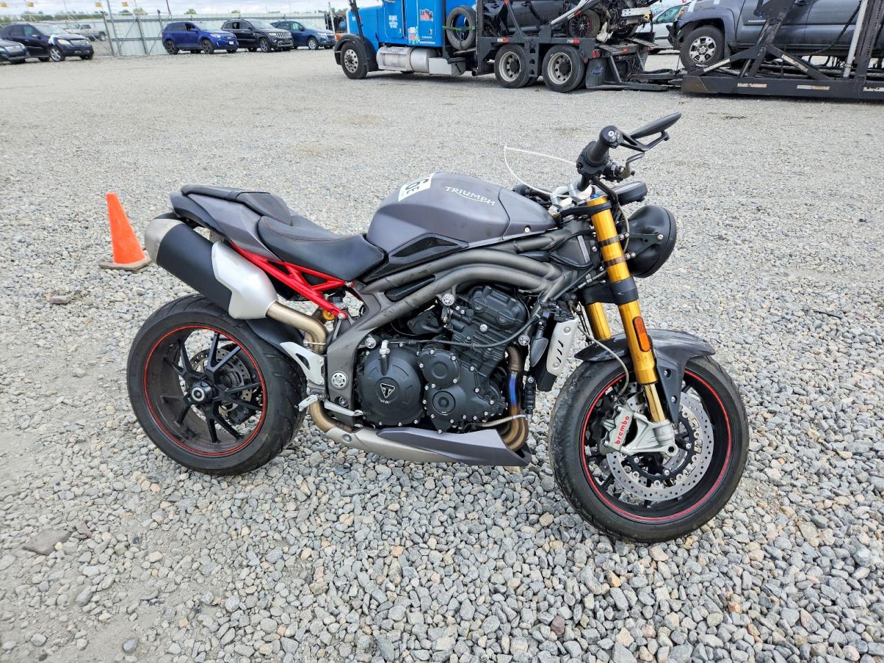 2016 TRIUMPH Speedtripl VIN SMTN51PPXGJ750964 photo 1