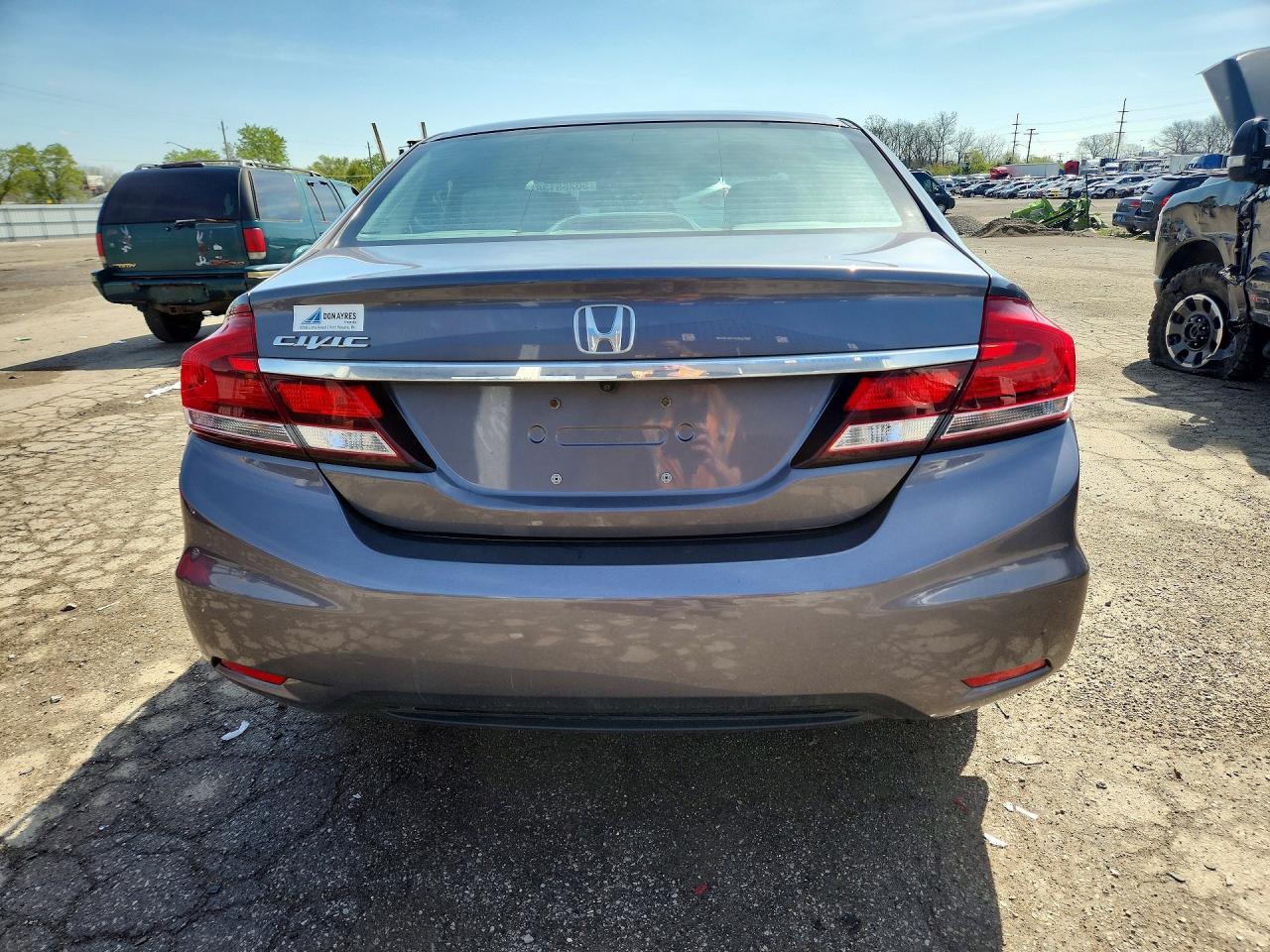 2014 Honda Civic VIN 2HGFB2F57EH515844 photo 6
