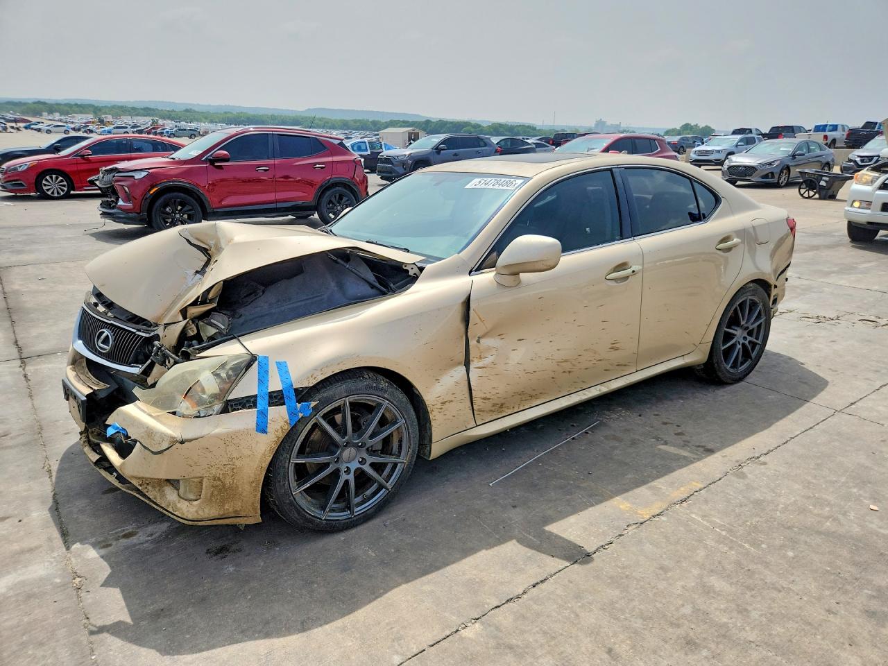 2007 Lexus Is VIN JTHBK262772027474 photo 1