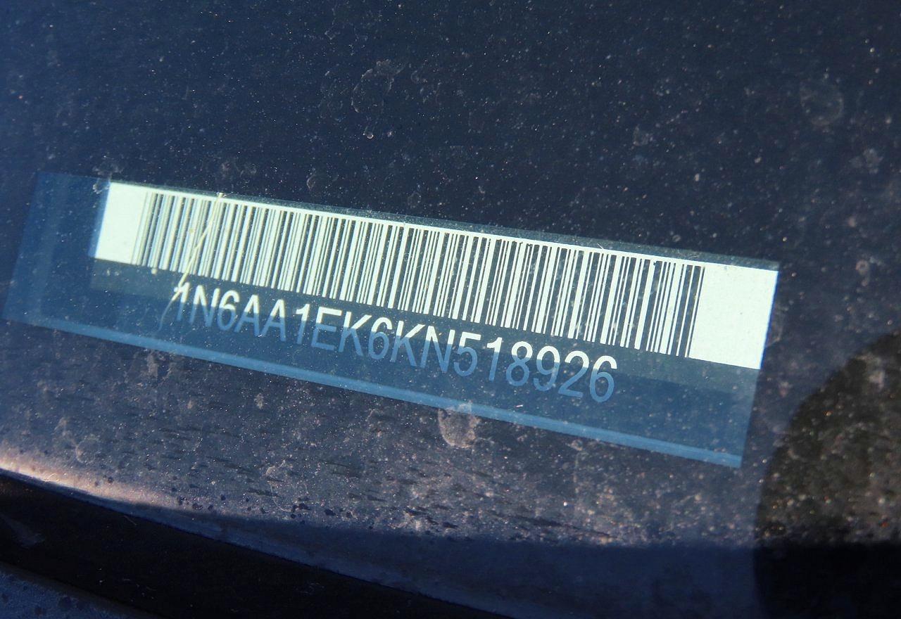 2019 NISSAN TITAN VIN 1N6AA1EK6KN518926 photo 10