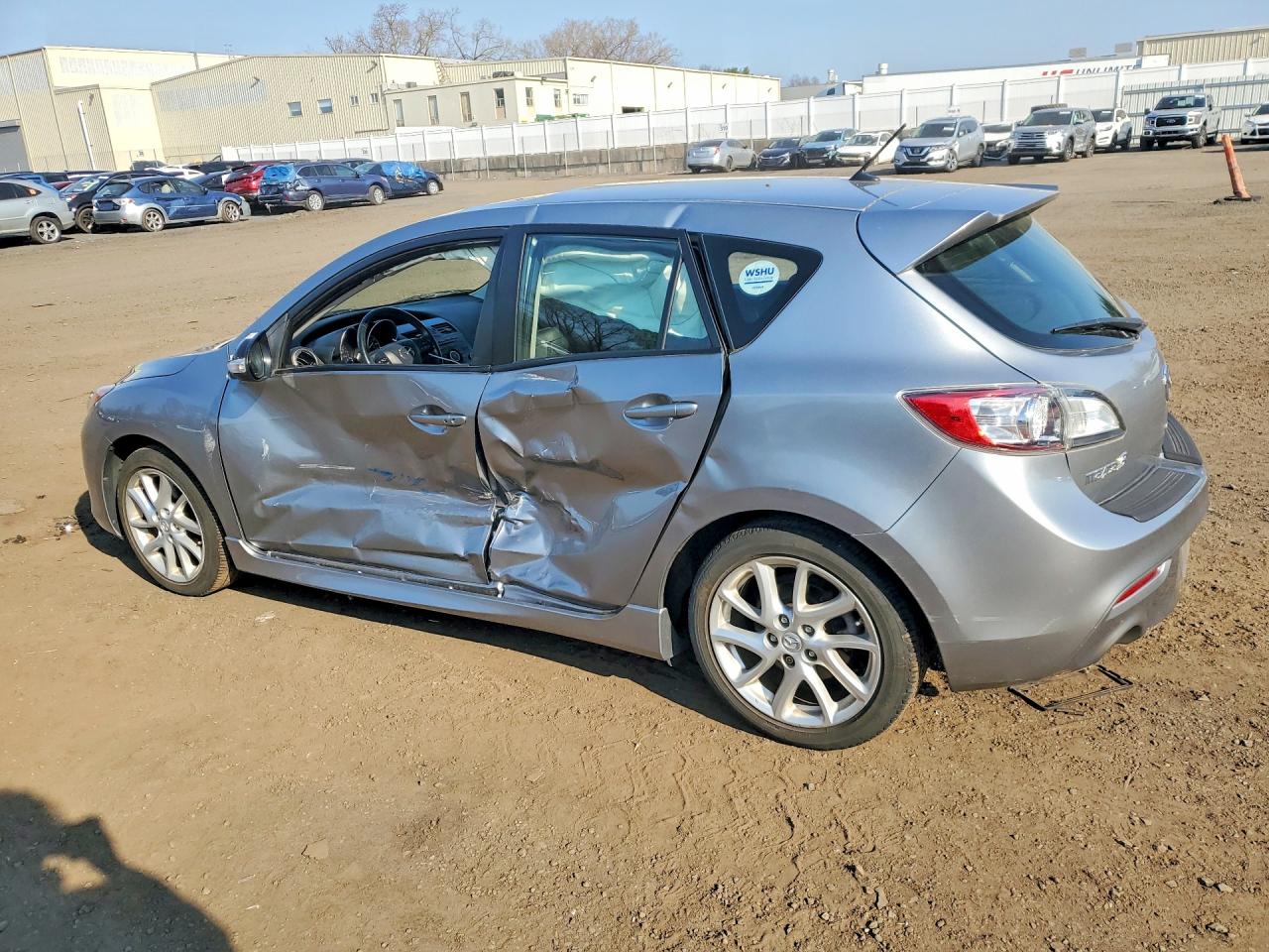2012 Mazda Mazda3 VIN JM1BL1M97C1660968 photo 2