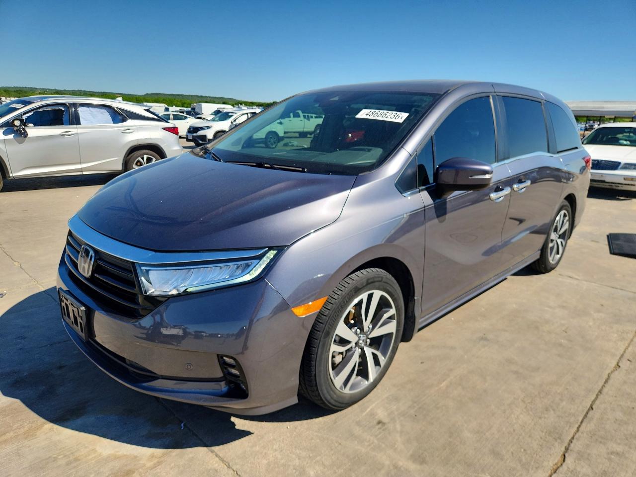 2021 HONDA Odyssey VIN 5FNRL6H84MB007701 photo 1