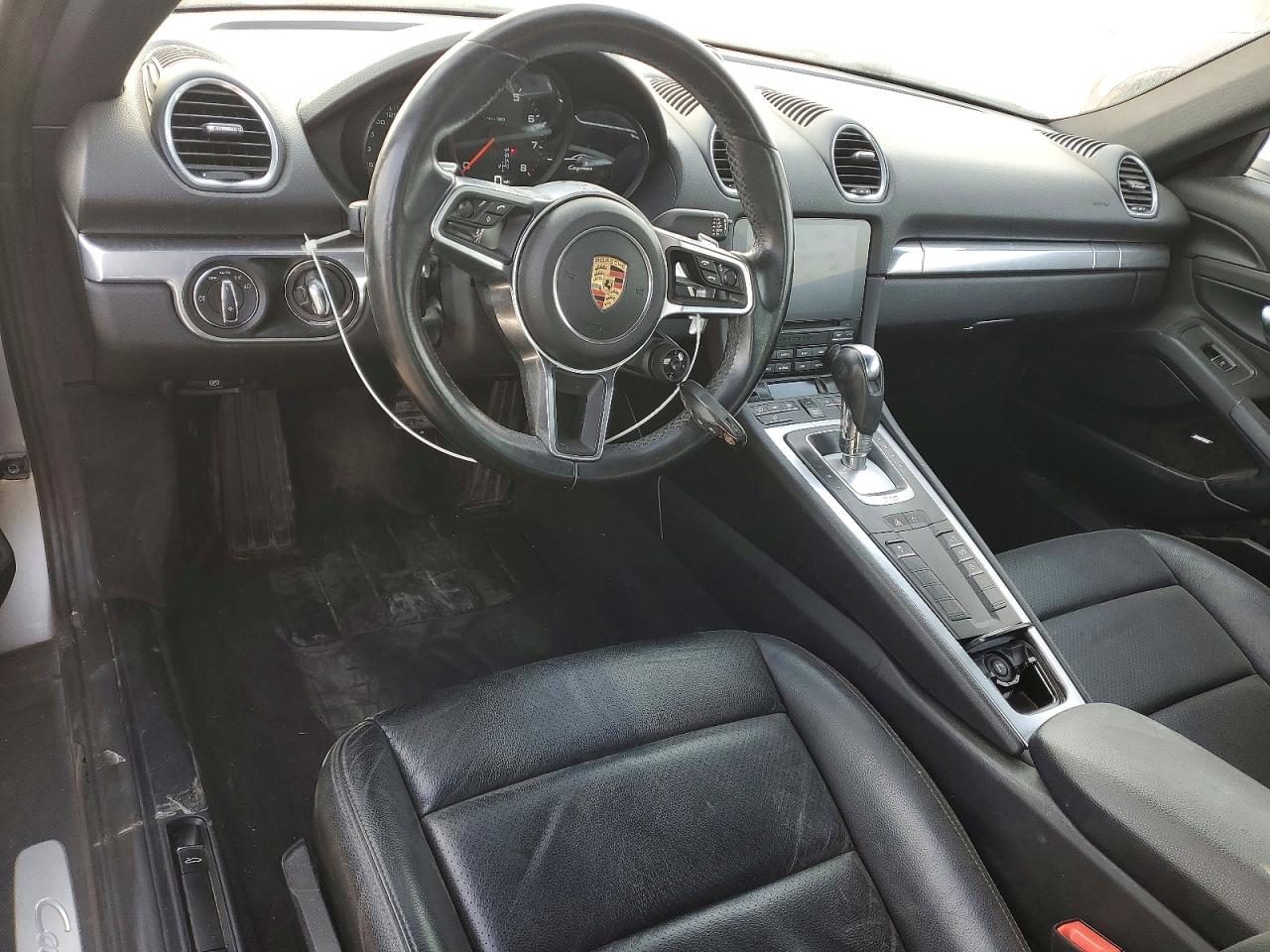 2019 Porsche Cayman VIN WP0AA2A81KS260996 photo 8
